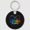 Pesquisar por símbolo infinito chaveiros Aceitação do autismo