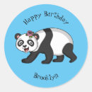 Pesquisar por urso panda desenhos animados adesivos For kids