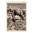 Pesquisar por dinossauros vintage pôsteres Ilustração