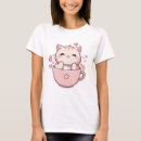 Pesquisar por rosa kawaii camisetas Gato