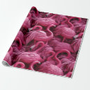 Pesquisar por flamingo engraçado papel de presente Aniversário