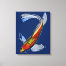 Pesquisar por carpa impressão de canvas Peixe