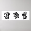 Pesquisar por macacos sábios pôsteres Três
