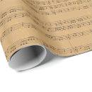Pesquisar por partitura musical papel de presente Vintage