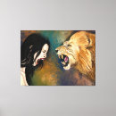 Pesquisar por arte da pintura do leão impressão de canvas Animal