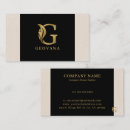 Pesquisar por letra g cartao de visita Elegante
