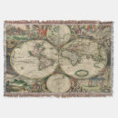 Pesquisar por mapa do mundo mantas Mapas mundiais vintage