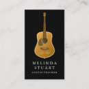 Pesquisar por professor da guitarra cartao de visita Minimalista