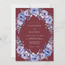 Pesquisar por vermelho marrom casamento convites Flores aquarela