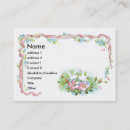 Pesquisar por pássaro cor rosa de cartao de visita Vintage