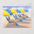 Pesquisar por guarda chuva amarelo cartoes postais Praia