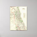 Pesquisar por cemitério impressão de canvas Mapa