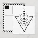 Pesquisar por fases da lua cartoes postais Geometria sagrada