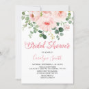 Pesquisar por chá de panela floral cor de rosa convites Elegante floral moderno