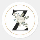 Pesquisar por monogramas z adesivos Clássico