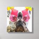 Pesquisar por buldogue francês impressão de canvas Frenchie
