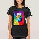 Pesquisar por fio colorido camisetas Gato de natal