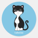 Pesquisar por desenho preto branco gato adesivos Tuxedo cat