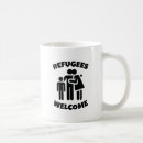 Pesquisar por refugiados canecas Protesto
