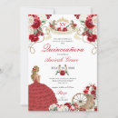 Pesquisar por flores vermelhas que convites Mis quince