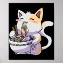 Pesquisar por gato anime pósteres pôsteres Ramen