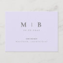 Pesquisar por lilac save the date convites Simples