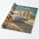 Pesquisar por carros vintage papel de presente For him
