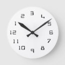 Pesquisar por números engraçados relogios de parede Diferente