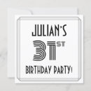 Pesquisar por 31 anos de de aniversário convites Qualquer pessoa