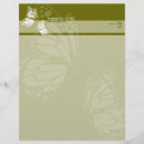 Pesquisar por borboletas papel timbrado Verde