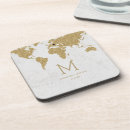 Pesquisar por do destino casamento porta copos Mapa mundial