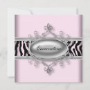 Pesquisar por quinceanera zebra convites Rosa