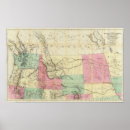 Pesquisar por mapa dos estados pôsteres Pacífico