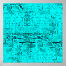 Pesquisar por fundo turquesa pôsteres Abstrato