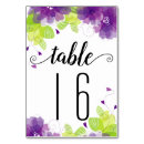 Pesquisar por flores roxas cartoes de mesa Verde