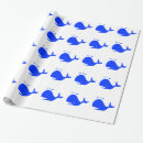 Pesquisar por baleia papel de presente Azul