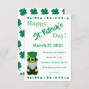 Pesquisar por leprechaun party convites Verde