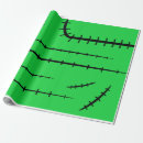 Pesquisar por monstro verde papel de presente Assustador