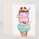 Pesquisar por sorvete pastel convites Menina