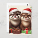 Pesquisar por cute otter cartoes postais Adorável