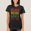 Pesquisar por orgulho negro camisetas Mês