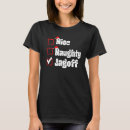 Pesquisar por naughty christmas camisetas Gentil
