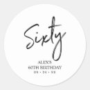 Pesquisar por festa de aniversário preto e branco adesivos Script