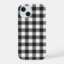 Pesquisar por preto e branco verificado iphone capas Gingham
