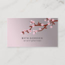 Pesquisar por flor japonesa cartao de visita Primavera