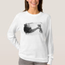 Pesquisar por obras de arte femininas camisetas Preto