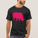 Pesquisar por rinoceronte preto camisetas Animal