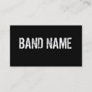 Pesquisar por banda preta cartao de visita Músico