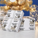 Pesquisar por pug bonito papel de presente Engraçado