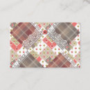 Pesquisar por patchwork cartao de visita Boho